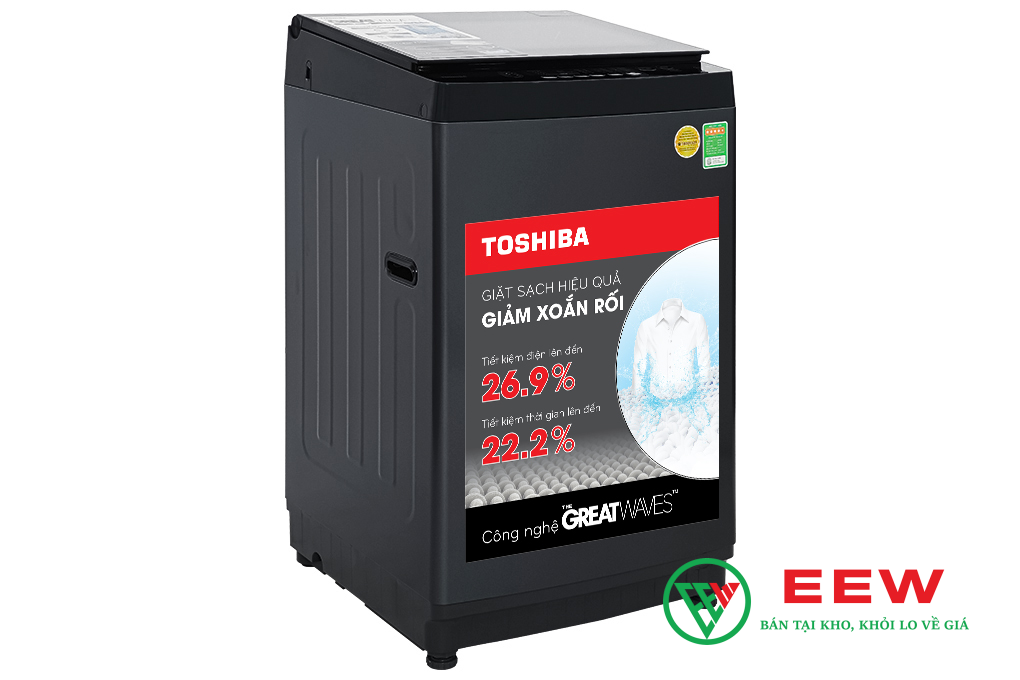 Máy giặt Toshiba 9kg AW-M1000FV(MK) - Tiết kiệm điện nước, vận hành êm ái không tiếng ồn Máy giặt Toshiba 9kg AW-M1000FV(MK) - Tiết kiệm điện nước, vận hành êm ái không tiếng ồn