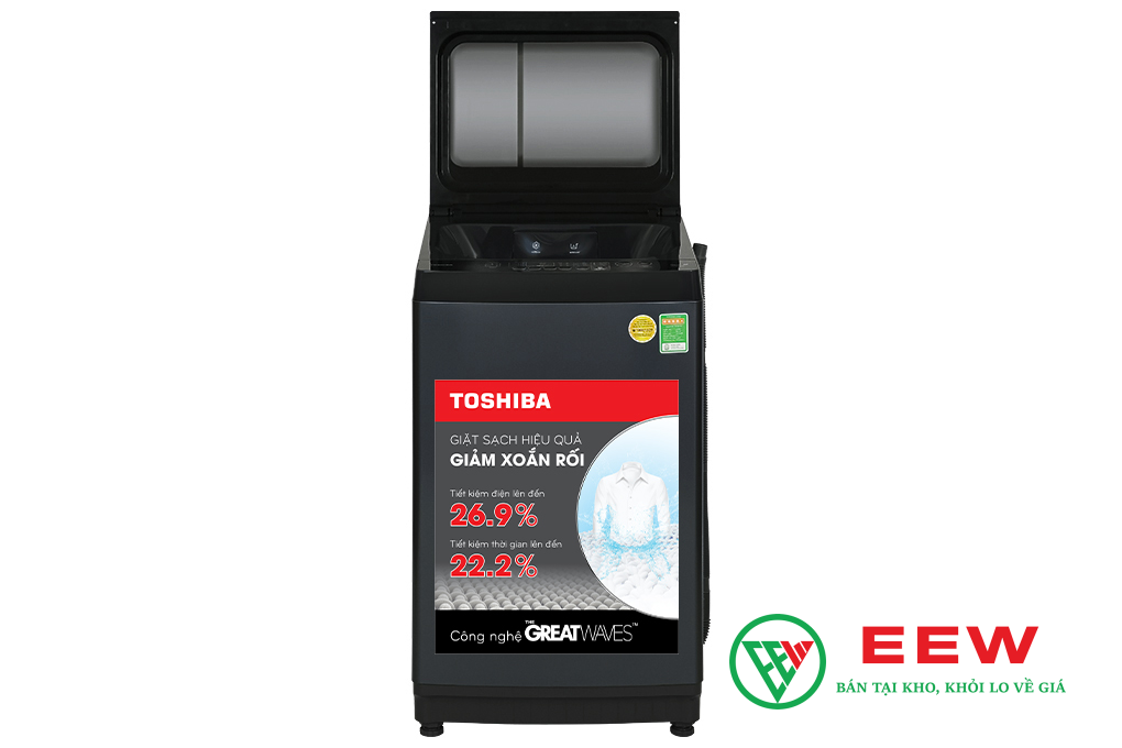 Máy giặt Toshiba 9kg AW-M1000FV(MK) - Dung tích 9kg lý tưởng cho gia đình 4-5 người