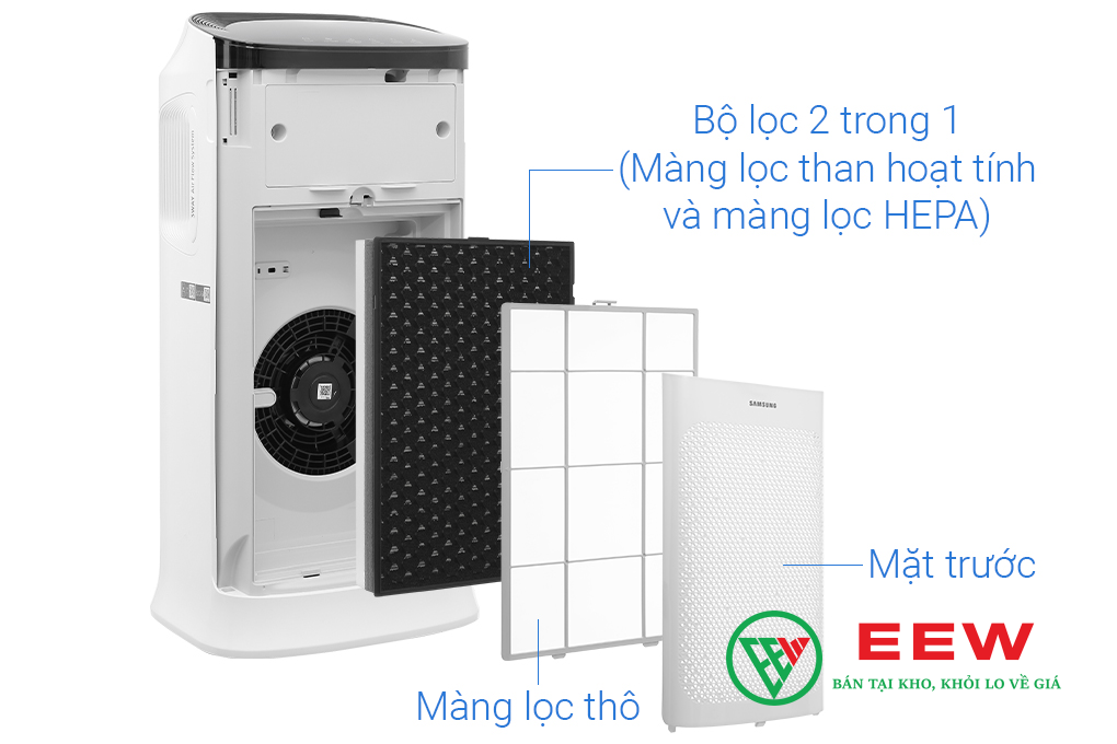 Máy lọc không khí Samsung AX60R5080WD/SV - Tiết kiệm điện năng, vận hành êm ái, bảo vệ sức khỏe cả nhà Máy lọc không khí Samsung AX60R5080WD/SV - Tiết kiệm điện năng, vận hành êm ái, bảo vệ sức khỏe cả nhà