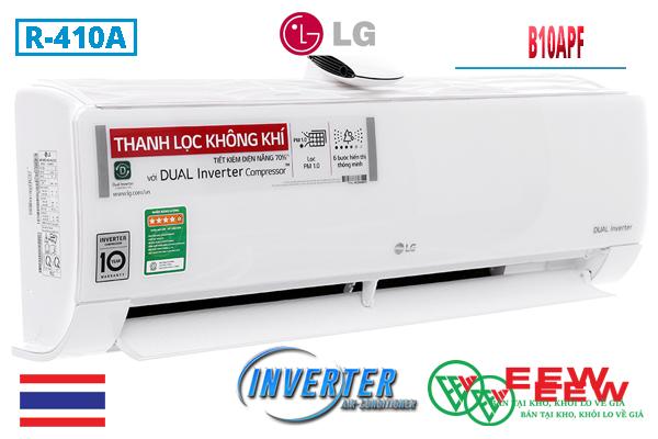 Điều hòa LG 2 chiều 9.000BTU inverter B10APF - ảnh 2