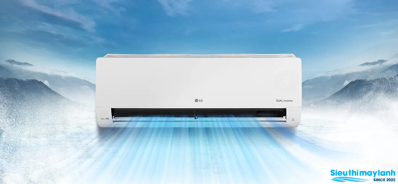 Điều hòa LG 9000BTU 2 chiều inverter B10END1 Điều hòa LG 9000BTU 2 chiều inverter B10END1