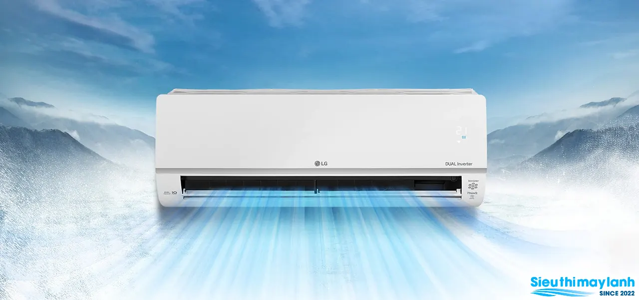 Điều hòa LG 12000 BTU inverter 2 chiều B13API Điều hòa LG 12000 BTU inverter 2 chiều B13API