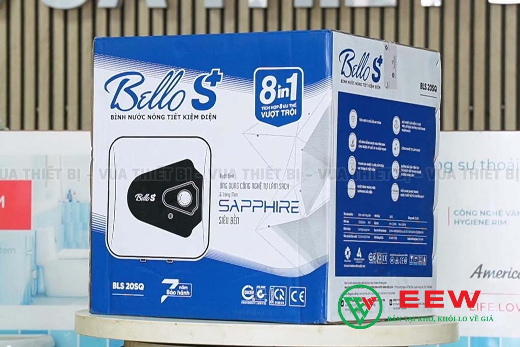 Máy nước nóng Rossi Bello S+ BLS20SQ - Công nghệ chống giật an toàn, bảo vệ cả gia đình