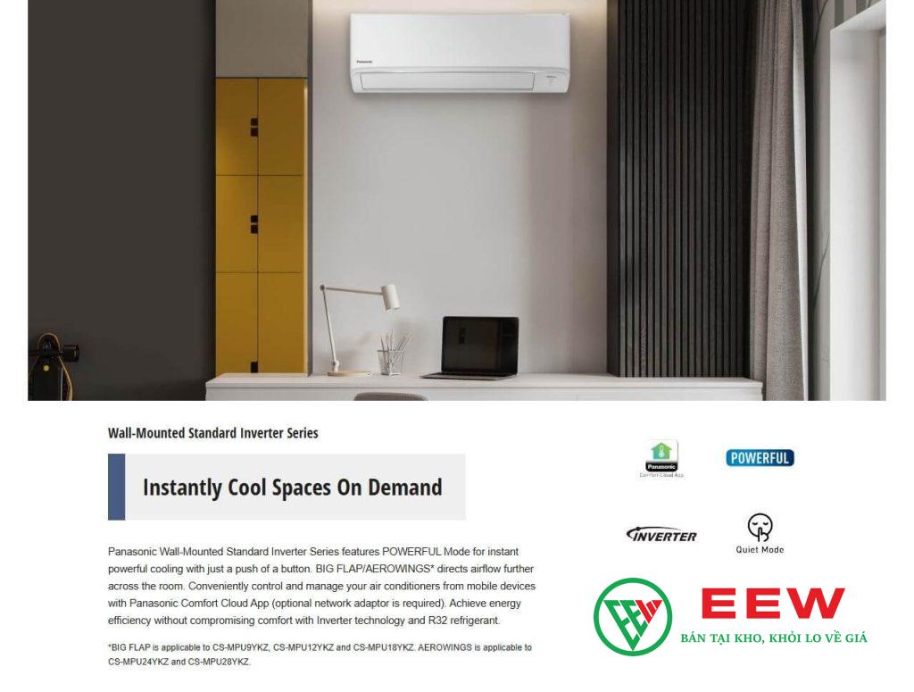 Điều hòa multi Panasonic 9000BTU CS-MPU9YKZ Điều hòa multi Panasonic 9000BTU CS-MPU9YKZ