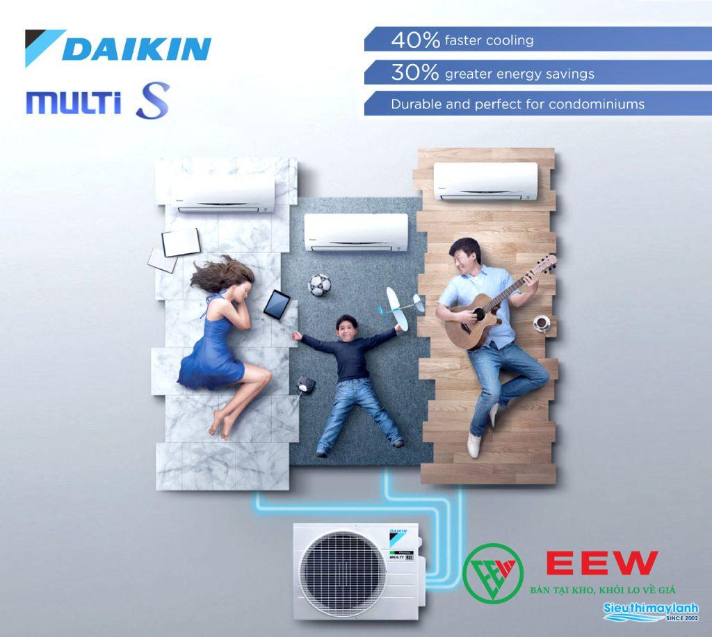 Điều hòa multi Daikin 18.000BTU 1 chiều CTKC50SVMV - giải nhiệt nhanh, tiết kiệm điện tối ưu Điều hòa multi Daikin 18.000BTU 1 chiều CTKC50SVMV - giải nhiệt nhanh, tiết kiệm điện tối ưu