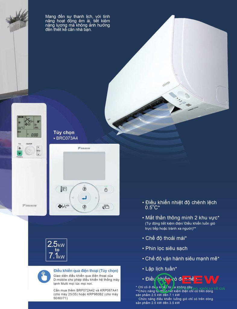 Điều hòa multi Daikin 18.000BTU CTKM50RVMV - làm mát nhanh, tiết kiệm điện tối ưu cho gia đình bạn Điều hòa multi Daikin 18.000BTU CTKM50RVMV - làm mát nhanh, tiết kiệm điện tối ưu cho gia đình bạn