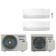 Điều hòa multi 1 nóng 2 lạnh Panasonic 18000BTU CU-2U18YBZ - ảnh 2