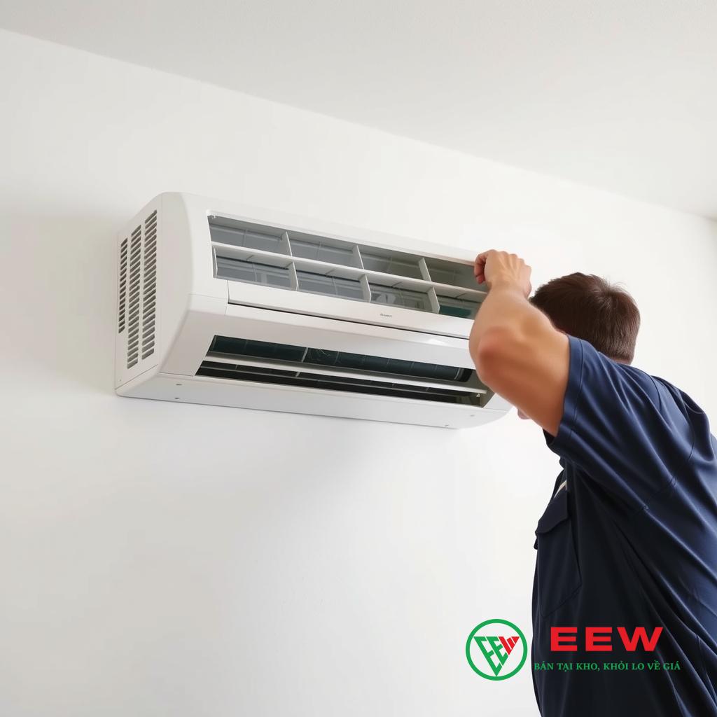 dịch vụ tháo lắp điều hoà đà nẵng thực tế