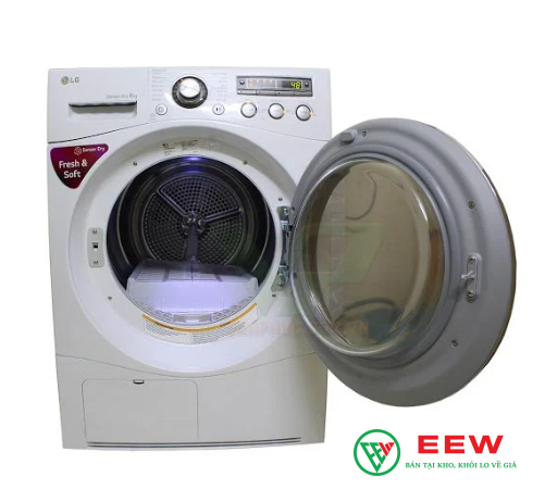 Máy sấy LG 8kg Dual Inverter DR-80BW - tiết kiệm điện, sấy khô nhanh chóng