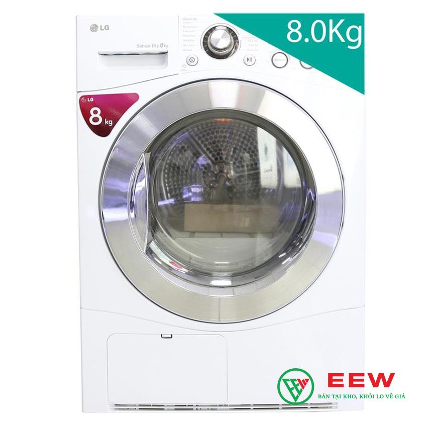LG DR-80BW 8kg - sấy khô đồng đều, giữ màu sắc và độ bền vải LG DR-80BW 8kg - sấy khô đồng đều, giữ màu sắc và độ bền vải