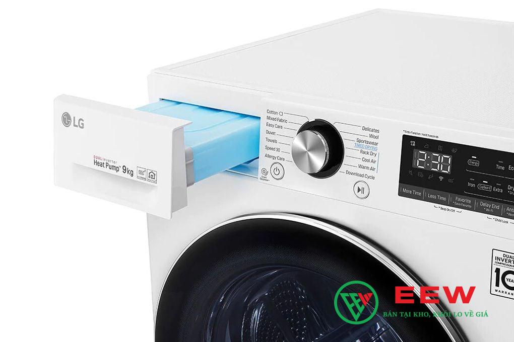 Máy sấy LG 9kg dual inverter DVHP09W