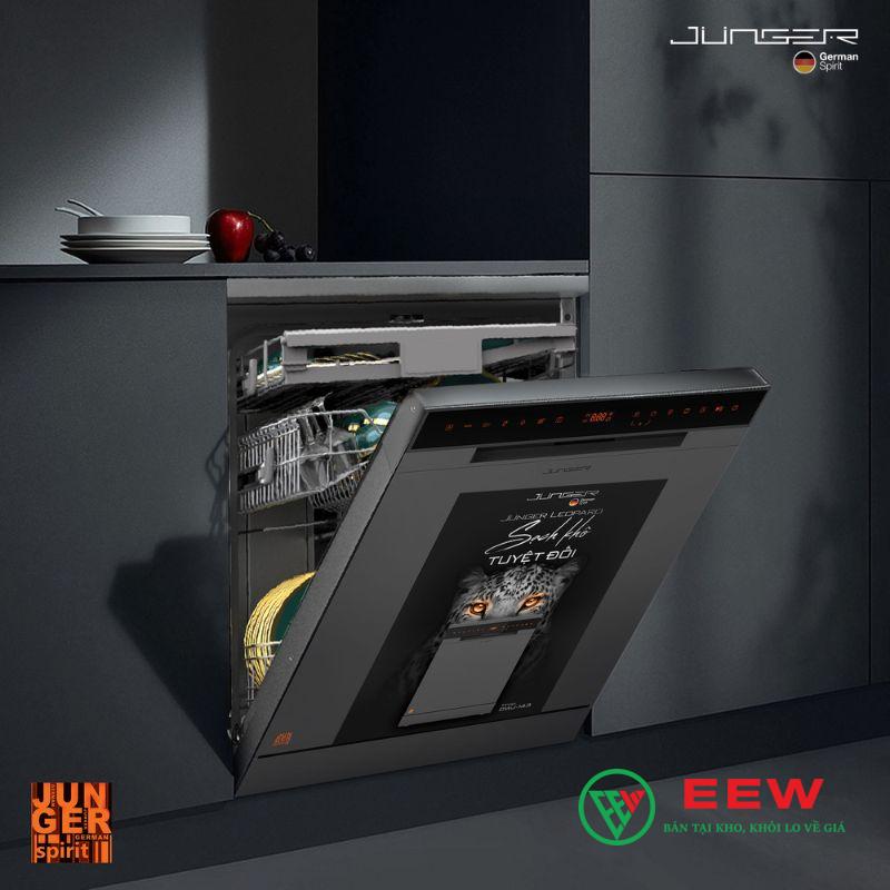 Máy Rửa Chén Junger DWJ-143 - Công nghệ hiện đại, diệt khuẩn 99,9% an toàn sức khỏe Máy Rửa Chén Junger DWJ-143 - Công nghệ hiện đại, diệt khuẩn 99,9% an toàn sức khỏe
