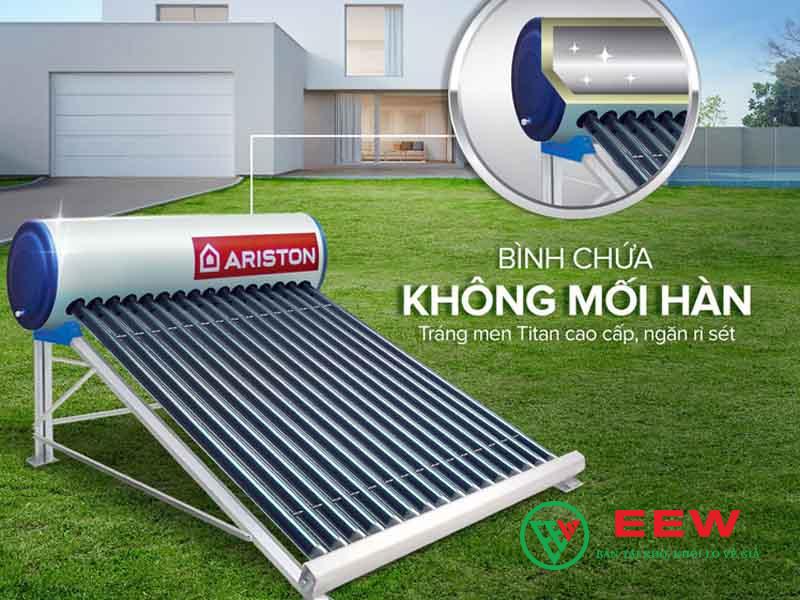Máy nước nóng Ariston Eco2 1810 25 TNSS 116L - thiết kế hiện đại, lắp đặt dễ dàng trên mái nhà Máy nước nóng Ariston Eco2 1810 25 TNSS 116L - thiết kế hiện đại, lắp đặt dễ dàng trên mái nhà