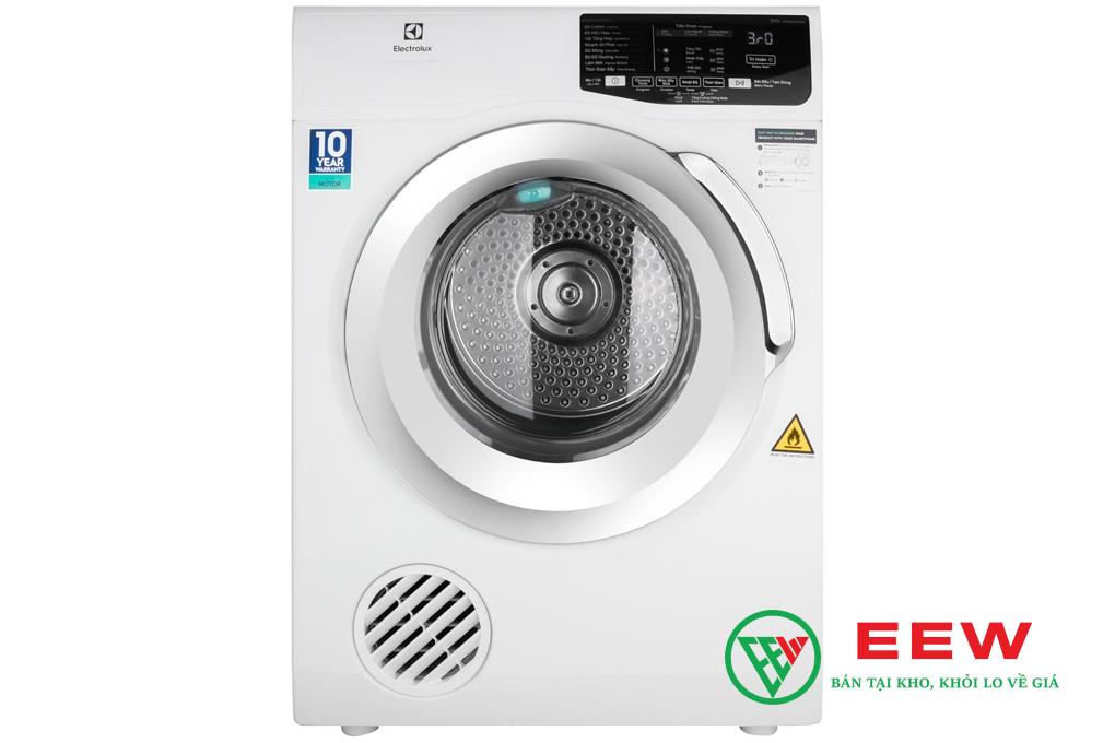 Máy sấy Electrolux EDS805KQWA 8Kg - công nghệ sấy thông minh, bảo vệ quần áo mềm mại