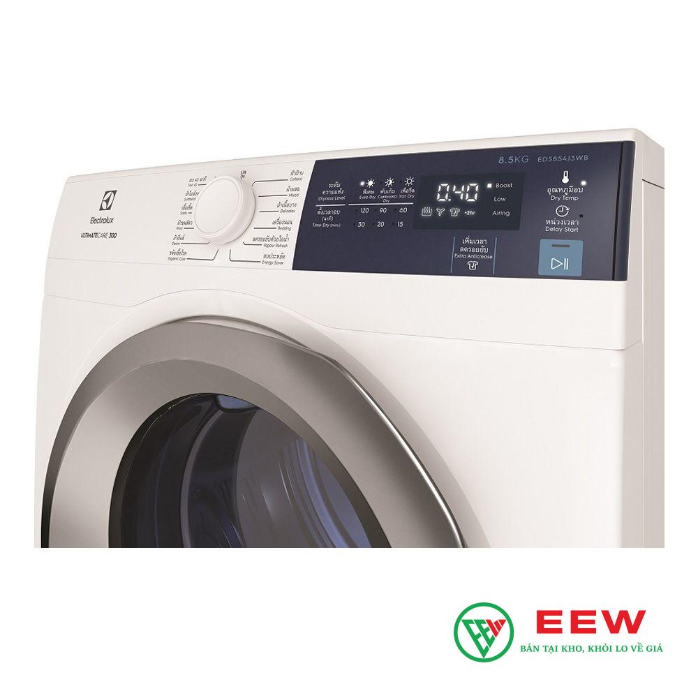 Máy sấy Electrolux EDS854J3WB - hệ thống lọc thông minh, giữ quần áo sạch thoáng mùi Máy sấy Electrolux EDS854J3WB - hệ thống lọc thông minh, giữ quần áo sạch thoáng mùi