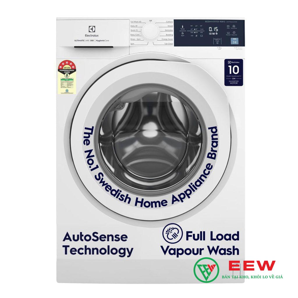 Máy giặt Electrolux inverter 9Kg EWF9024D3WB - tiết kiệm điện, bảo vệ quần áo bền lâu Máy giặt Electrolux inverter 9Kg EWF9024D3WB - tiết kiệm điện, bảo vệ quần áo bền lâu