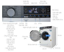 Máy giặt 10Kg sấy 7Kg Electrolux EWW1042AEWA