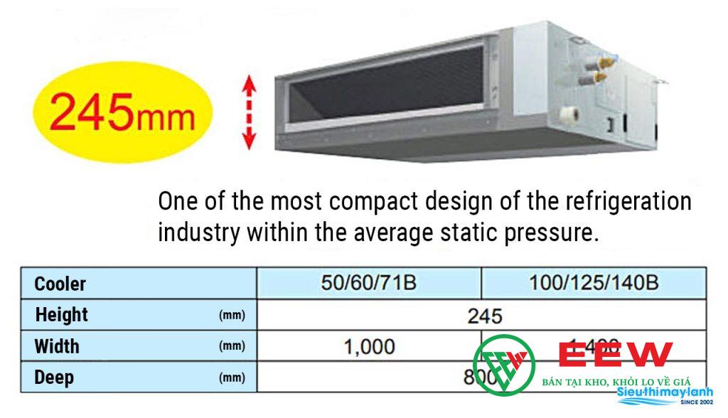 Điều hòa nối ống gió Daikin 50000BTU inverter 1 chiều 3 Pha FBA140BVMA9/RZF140DYM Điều hòa nối ống gió Daikin 50000BTU inverter 1 chiều 3 Pha FBA140BVMA9/RZF140DYM