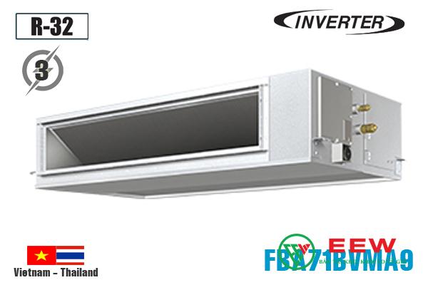 Điều hòa nối ống gió Daikin 24000BTU inverter 1 chiều 3 Pha FBA71BVMA9/RZF71DYM