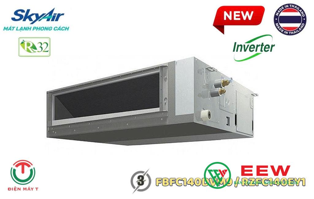 Điều hòa âm trần nối ống gió Daikin 48.000BTU 1 chiều inverter FBFC140DVM9/RZFC140EY1