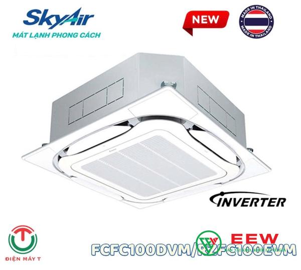 Điều hòa âm trần Daikin 34.000BTU inverter 1 chiều FCFC100DVM/RZFC100EVM