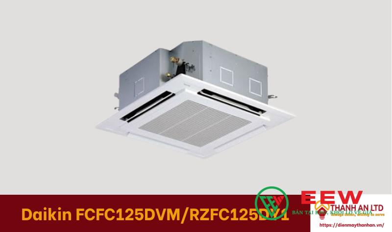 Điều hòa âm trần Daikin 45.000BTU inverter 1 chiều FCFC125DVM/RZFC125EY1 Điều hòa âm trần Daikin 45.000BTU inverter 1 chiều FCFC125DVM/RZFC125EY1