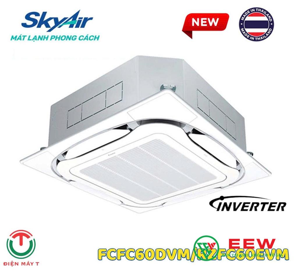Điều hòa âm trần Daikin 21.000BTU inverter 1 chiều FCFC60DVM/RZFC60EVM Điều hòa âm trần Daikin 21.000BTU inverter 1 chiều FCFC60DVM/RZFC60EVM
