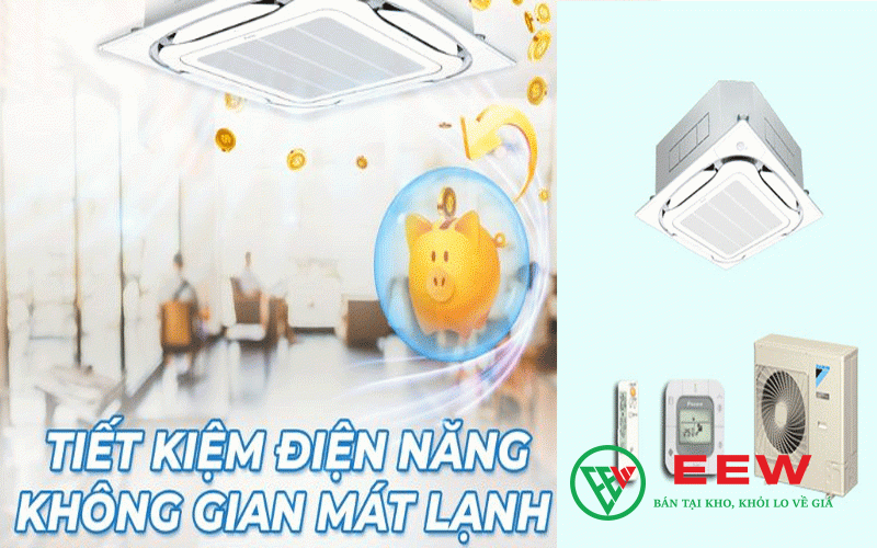 Điều hòa âm trần 18000BTU 2 chiều Daikin inverter FCTF50AVM/RZA50DV2V Điều hòa âm trần 18000BTU 2 chiều Daikin inverter FCTF50AVM/RZA50DV2V