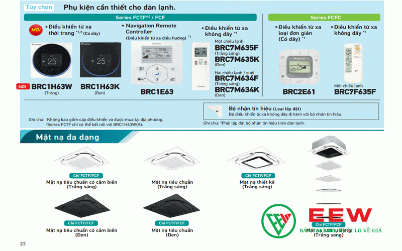 Điều hòa âm trần 24000BTU 2 chiều Daikin inverter FCTF71AVM/RZA71DV1 Điều hòa âm trần 24000BTU 2 chiều Daikin inverter FCTF71AVM/RZA71DV1