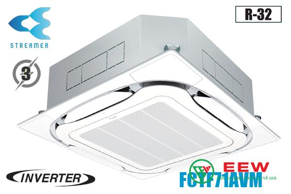 Điều hòa âm trần 24000BTU Daikin 1 chiều inverter 3 pha FCTF71AVM/RZF71DYM