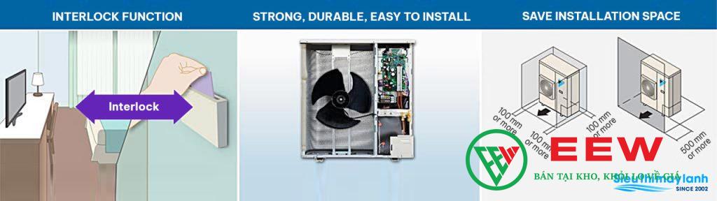 Điều hòa nối ống gió Daikin 20.500BTU - thiết kế hiện đại, tích hợp lọc không khí thông minh Điều hòa nối ống gió Daikin 20.500BTU - thiết kế hiện đại, tích hợp lọc không khí thông minh