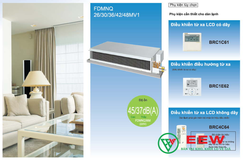 Điều hòa nối ống gió Daikin 30.000BTU FDMNQ30MV1/RNQ30MY1 Điều hòa nối ống gió Daikin 30.000BTU FDMNQ30MV1/RNQ30MY1