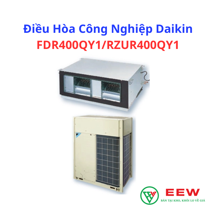 Điều hòa âm trần nối ống gió Daikin Packaged inverter 180.000BTU FDR500QY1/RZUR500QY1