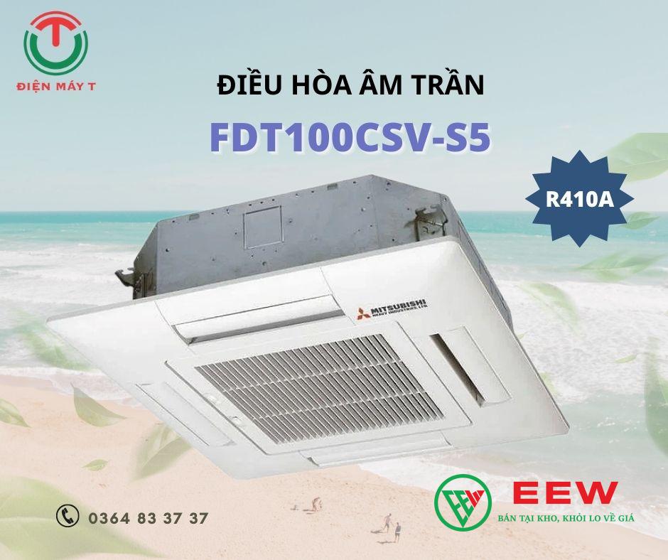 Điều hòa âm trần Mitsubishi Heavy 34000BTU 1 chiều 3 Pha FDT100CSV-S5