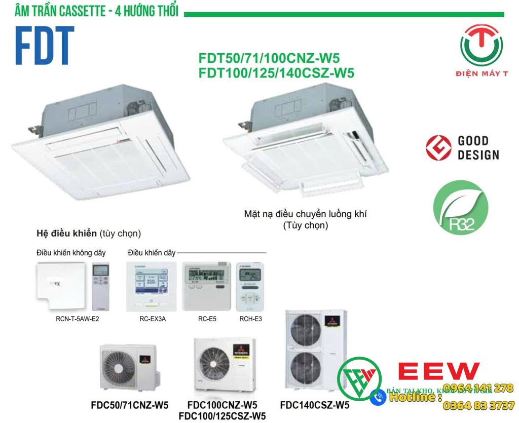Điều hòa âm trần Mitsubishi Heavy 50000BTU 1 chiều FDT140CSZ-W5 Điều hòa âm trần Mitsubishi Heavy 50000BTU 1 chiều FDT140CSZ-W5