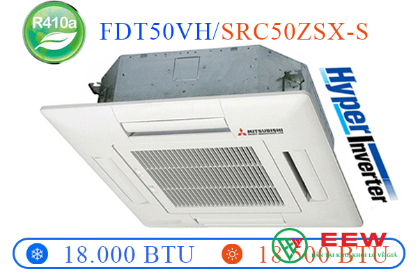 Điều hòa âm trần Mitsubishi Heavy 18.000BTU 2 chiều inverter FDT50VH/SRC50ZSX-W3