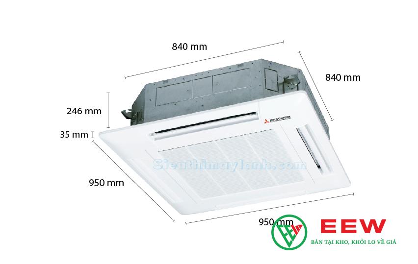 Điều hòa âm trần Mitsubishi Heavy 24000BTU 1 chiều: giải pháp làm mát hiệu quả cho không gian rộng Điều hòa âm trần Mitsubishi Heavy 24000BTU 1 chiều: giải pháp làm mát hiệu quả cho không gian rộng