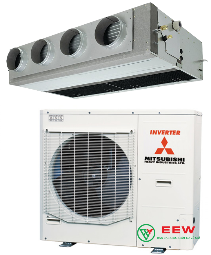 Điều hòa nối ống gió Mitsubishi Heavy 34000BTU 2 chiều - Hiệu suất cao, bền bỉ với thời gian, giá trị lâu dài