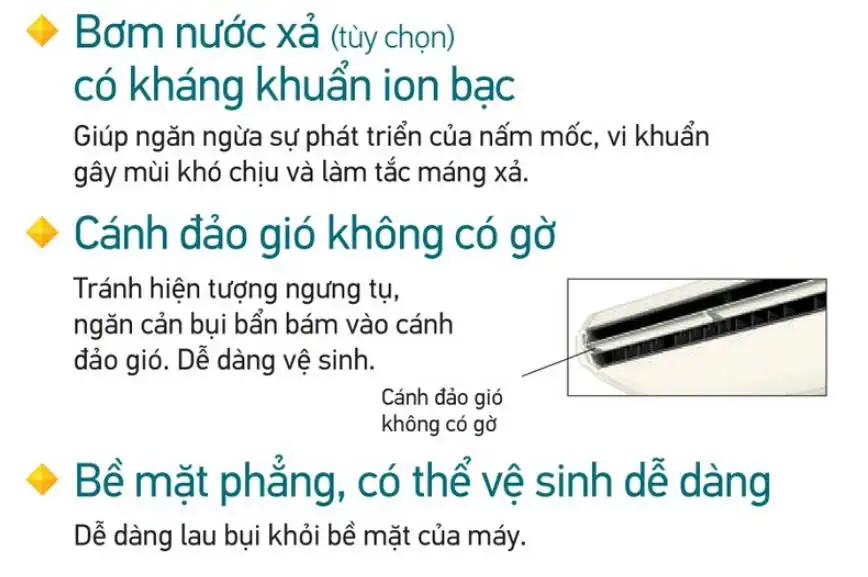 Điều hòa áp trần Daikin RZF71DYM - điều khiển thông minh, lọc không khí sạch, bảo vệ sức khỏe gia đình Điều hòa áp trần Daikin RZF71DYM - điều khiển thông minh, lọc không khí sạch, bảo vệ sức khỏe gia đình