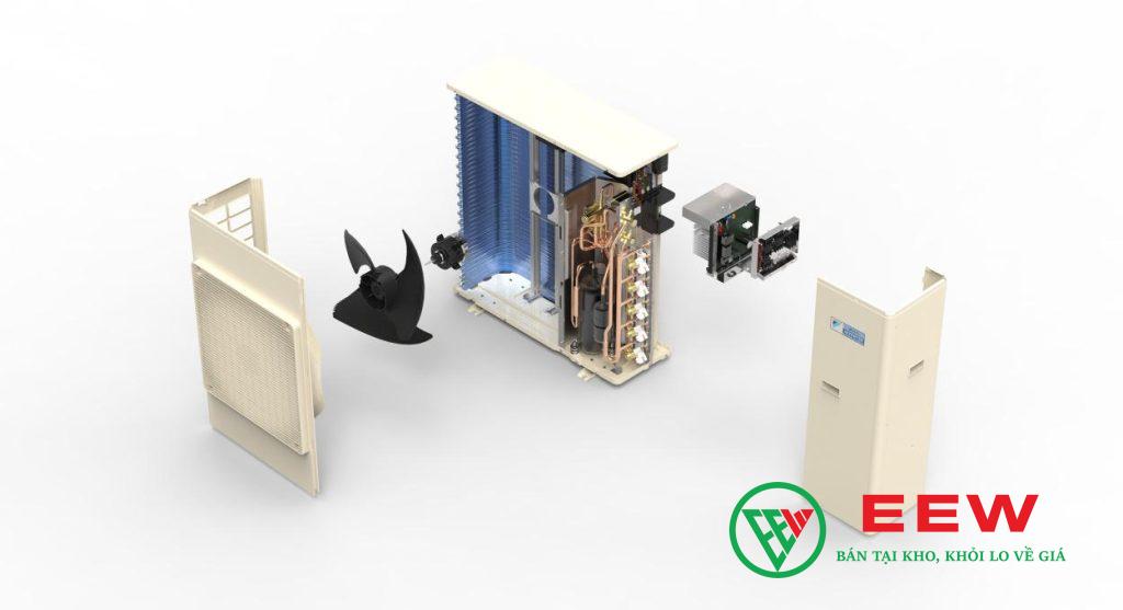Điều hòa multi Daikin âm trần nối ống gió 24000BTU FMA71RVMV9