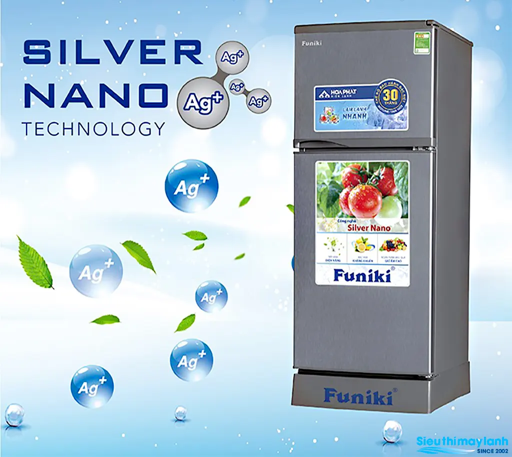 Tủ lạnh Funiki FR-132CI dung tích 130l, làm lạnh nhanh, bảo quản thực phẩm tươi ngon Tủ lạnh Funiki FR-132CI dung tích 130l, làm lạnh nhanh, bảo quản thực phẩm tươi ngon