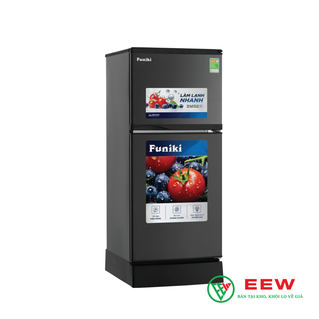 Tủ lạnh Funiki 130l 2 cánh FR-135CD - thiết kế hiện đại, tiết kiệm không gian tối ưu