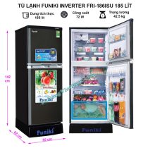 Tủ lạnh Funiki 185l 2 cánh FR-186ISU