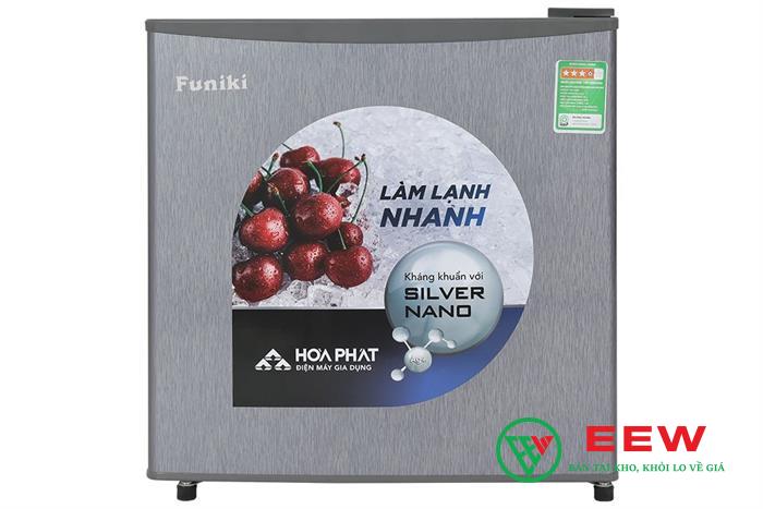 Tủ lạnh mini Funiki 50l 1 cánh FR-51CD - tiết kiệm điện năng, thân thiện với môi trường Tủ lạnh mini Funiki 50l 1 cánh FR-51CD - tiết kiệm điện năng, thân thiện với môi trường