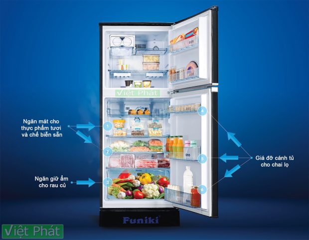 Tủ lạnh Funiki Inverter 210l FRI-216ISU