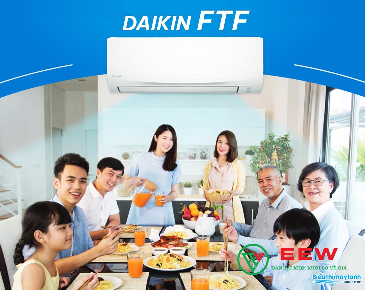 Điều hòa Daikin 9000BTU 1 chiều FTF25UV1V Điều hòa Daikin 9000BTU 1 chiều FTF25UV1V