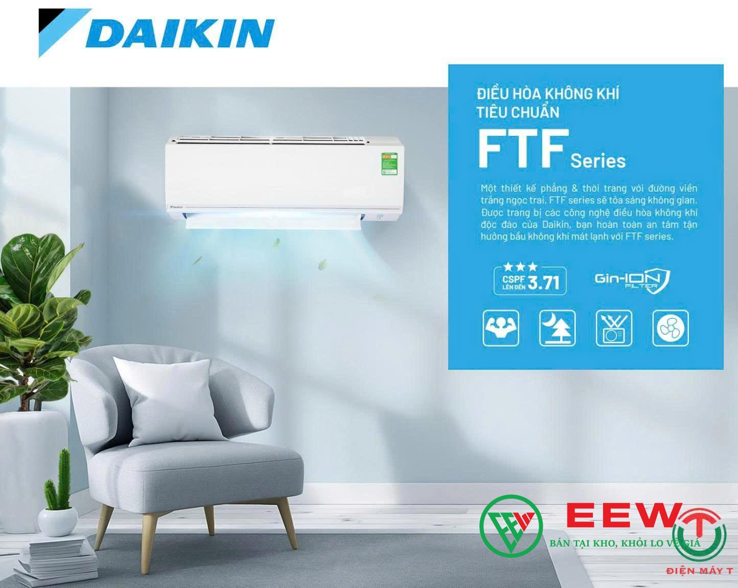 Điều hòa Daikin 28000BTU 1 chiều FTF85XV1V Điều hòa Daikin 28000BTU 1 chiều FTF85XV1V