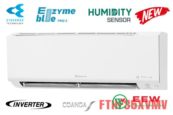 Điều hòa Daikin 2 chiều 12000BTU inverter gas R32 FTHF35XVMV
