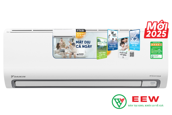 Điều hòa Daikin 12000 BTU 1 chiều inverter FTKB35ZVMV