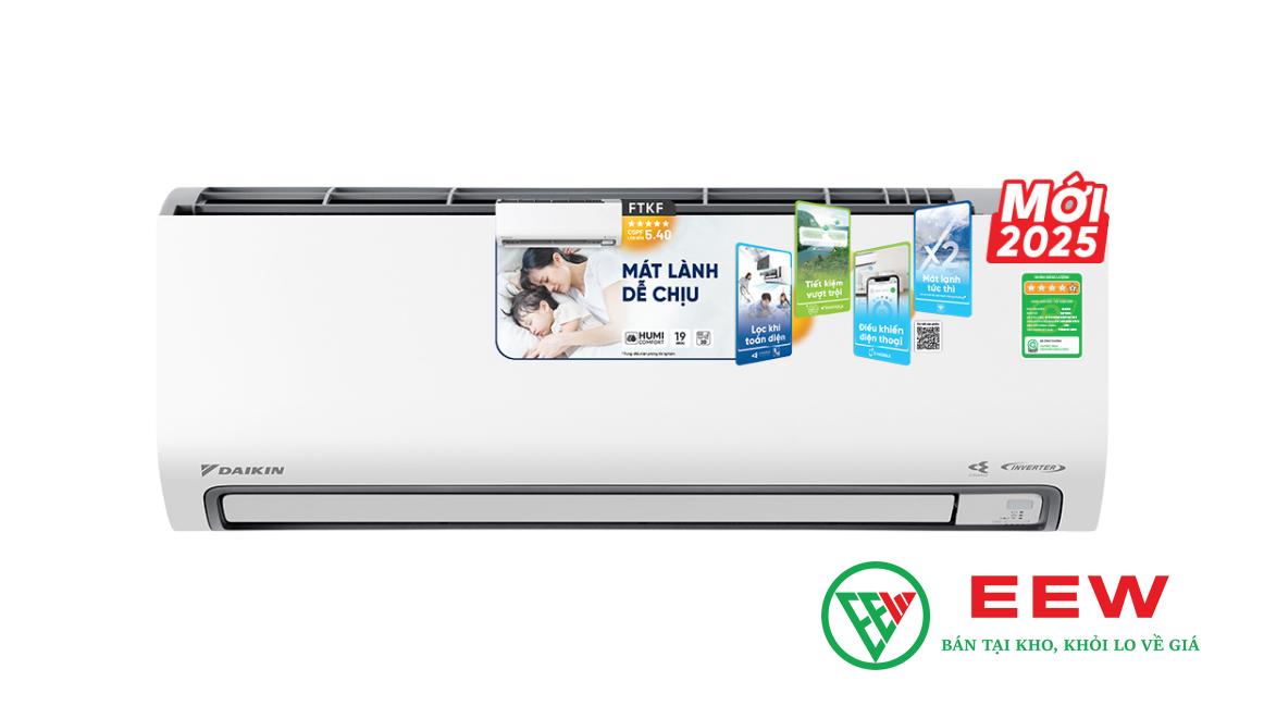 Điều hòa Daikin inverter FTKF60ZVMV - lọc không khí sạch, bảo vệ sức khỏe cả nhà Điều hòa Daikin inverter FTKF60ZVMV - lọc không khí sạch, bảo vệ sức khỏe cả nhà